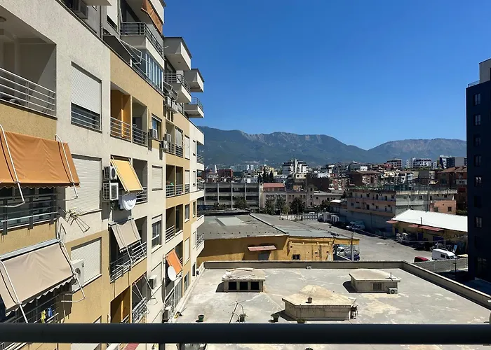 Sunrise Near The Center Tirana